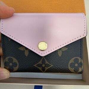 Louis Vuitton Zoe Wallet Pink Ballerine Monogram Canvas
